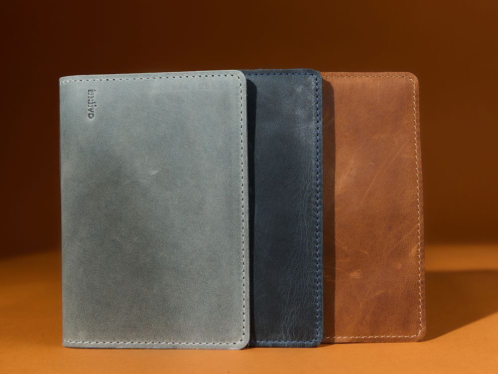 Обложка для паспорта inStream, серая арт.15554.11