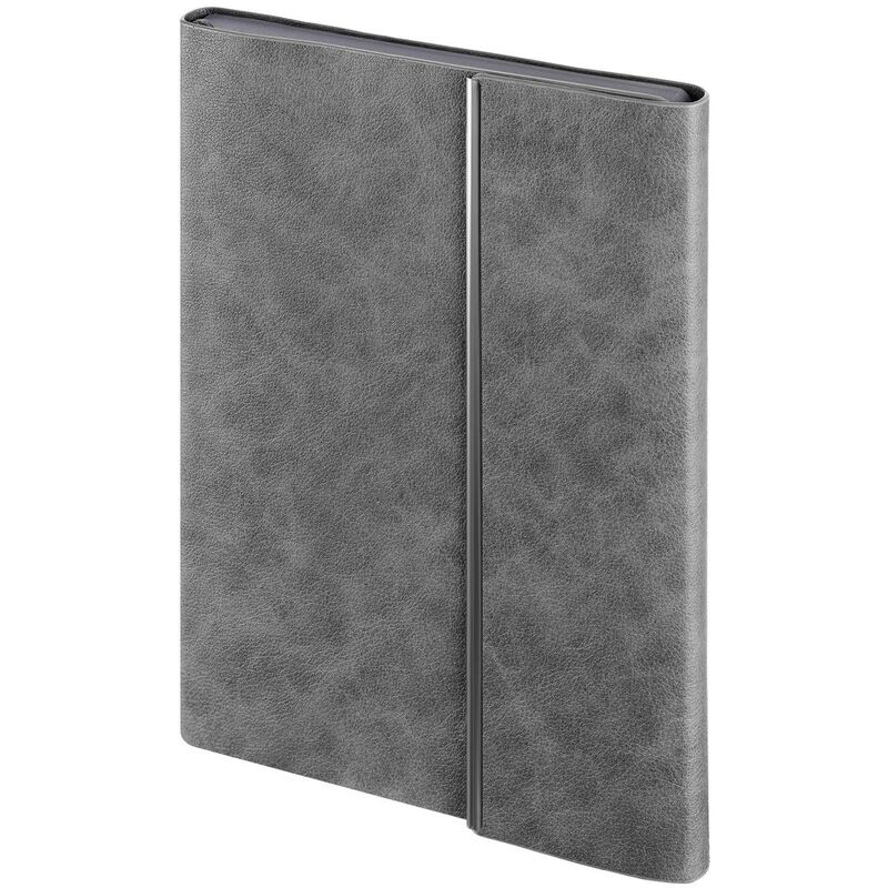 Ежедневник Petrus Flap, недатированный, серый арт.16630.10