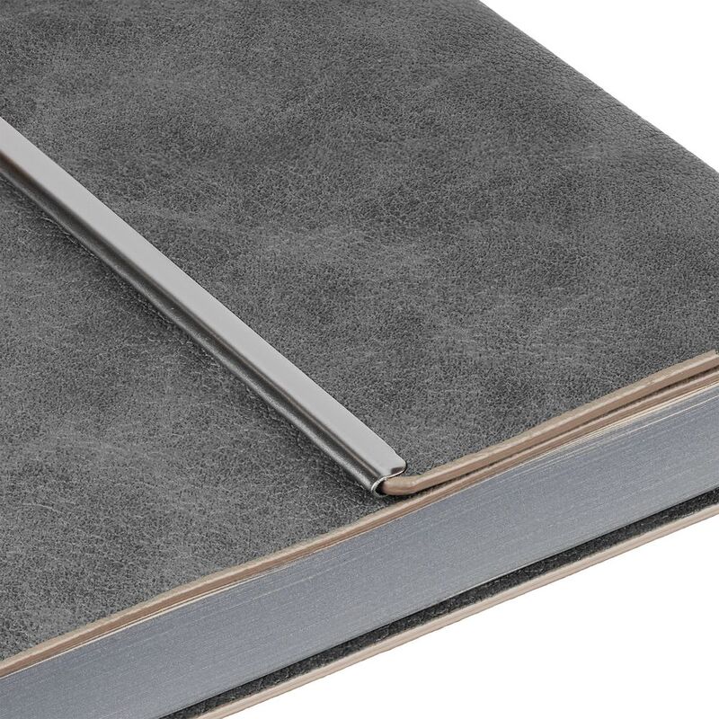 Ежедневник Petrus Flap, недатированный, серый арт.16630.10