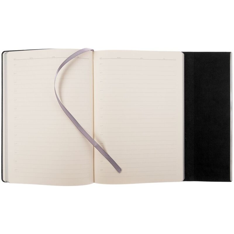 Ежедневник Petrus Flap, недатированный, черный арт.16630.30