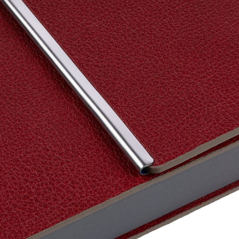 Ежедневник Petrus Flap, недатированный, красный арт.16630.50