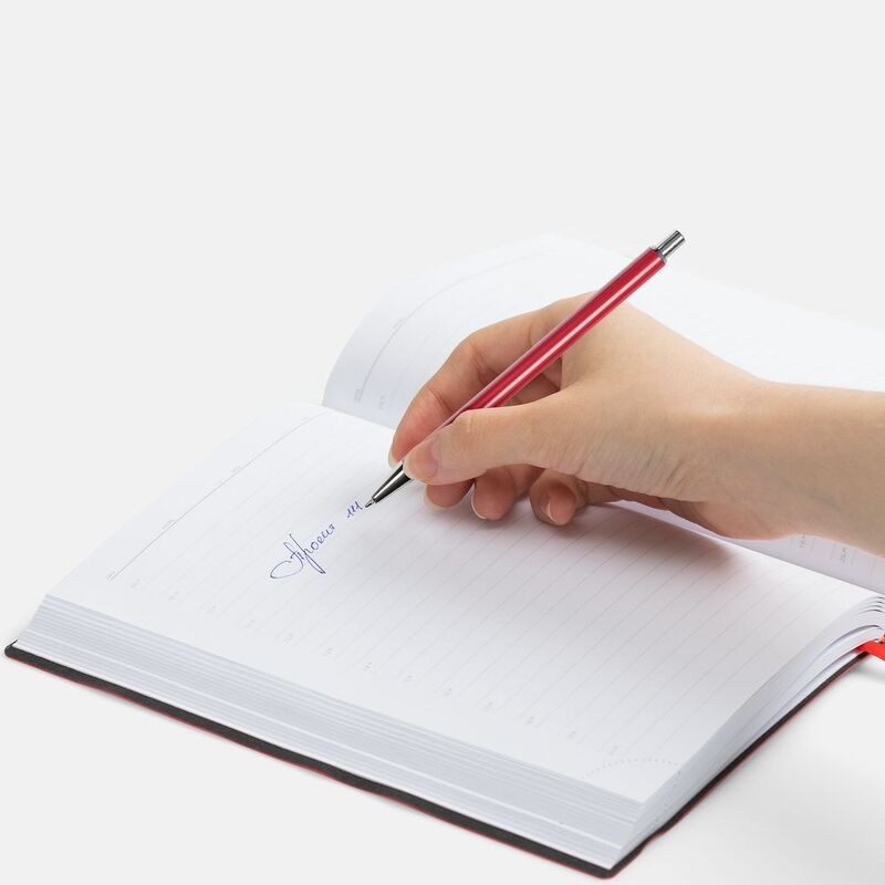 Ручка шариковая Slim Beam, красная арт.18318.50