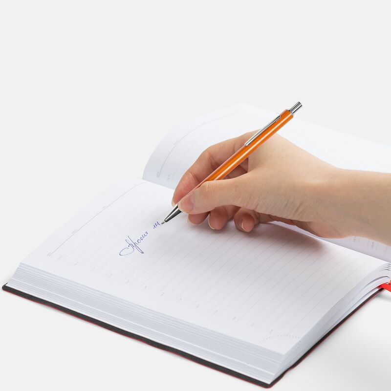 Ручка шариковая Mastermind, оранжевая арт.18319.20