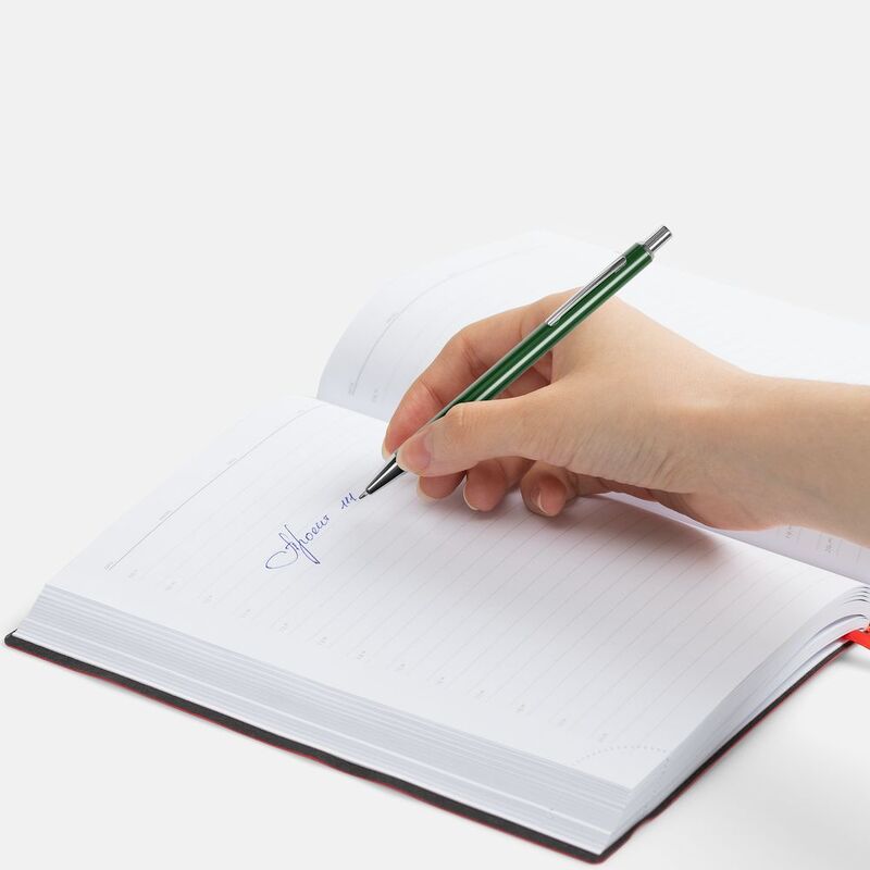 Ручка шариковая Mastermind, зеленая арт.18319.90