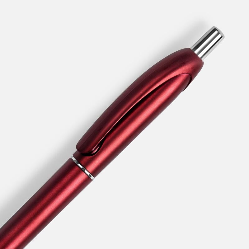 Ручка шариковая Bright Spark, красный металлик арт.18321.50