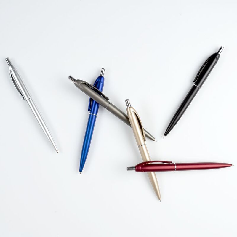 Ручка шариковая Bright Spark, серебристая арт.18321.11