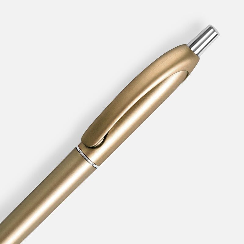 Ручка шариковая Bright Spark, золотистая арт.18321.00