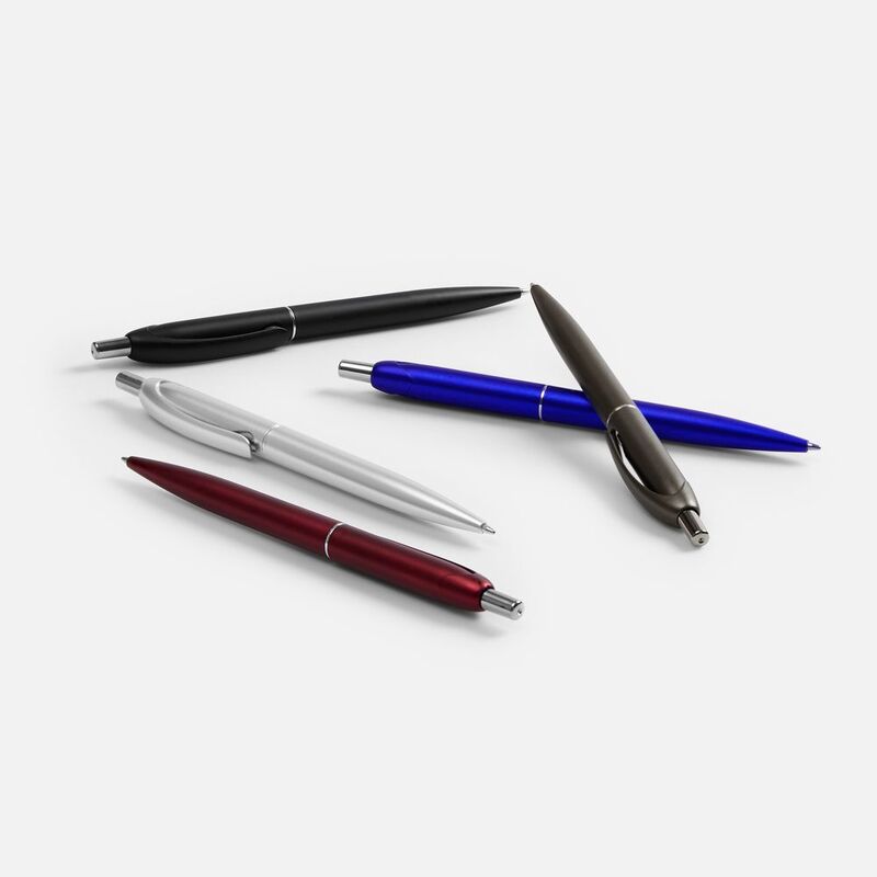 Ручка шариковая Bright Spark, серый металлик арт.18321.10