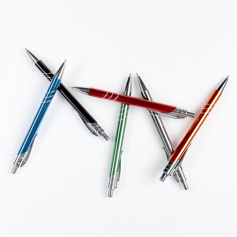 Ручка шариковая Undertone Metallic, черная арт.18326.30