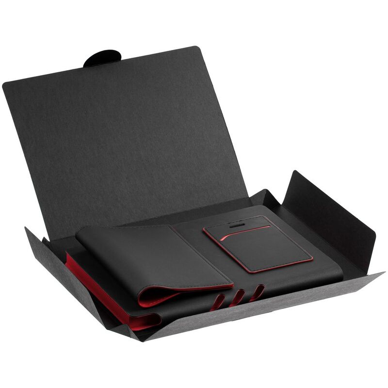 Набор Multimo, черный с красным арт.17476.35