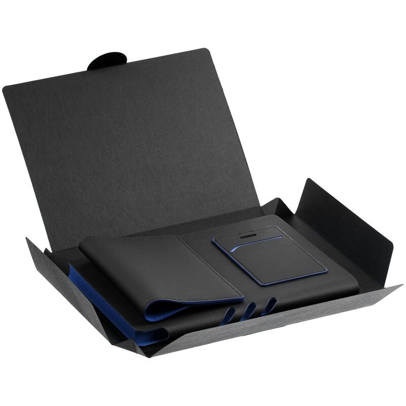 Набор Multimo, черный с синим арт.17476.34