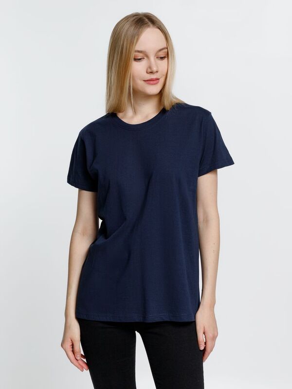 Футболка унисекс Ankara, темно-синяя арт.16277.40