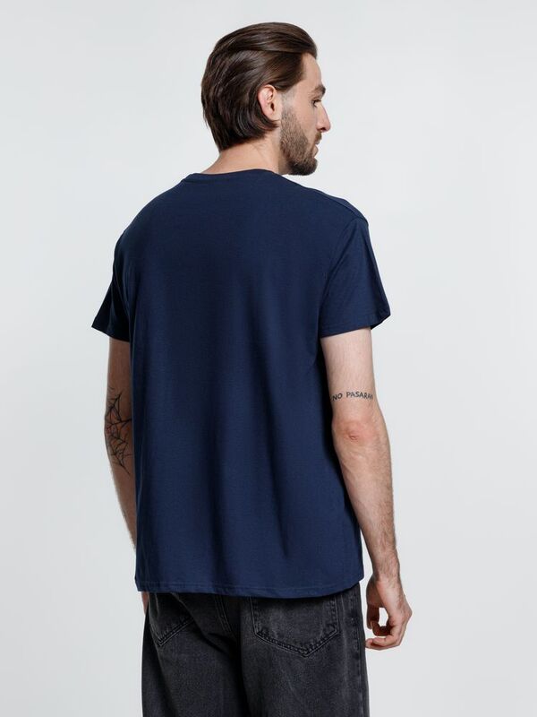 Футболка унисекс Ankara, темно-синяя арт.16277.40