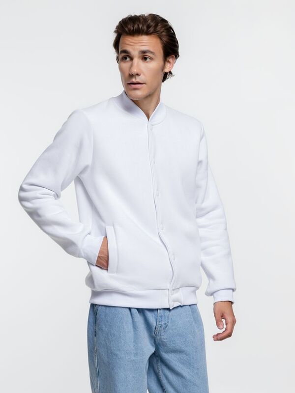 Бомбер Graduate, белый арт.15157.60