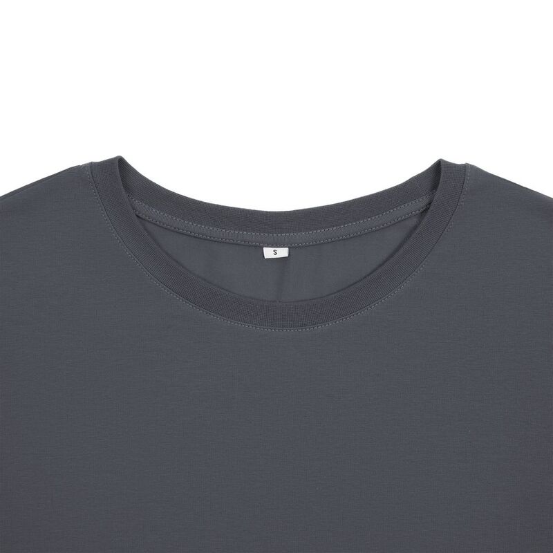 Футболка унисекс оверсайз Crosstown, темно-серая арт.15213.11