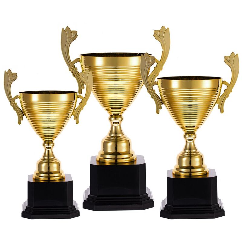 Кубок Floretta Oval, средний, золотистый арт.18333.01