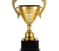 Кубок Floretta Oval, средний, золотистый арт.18333.01