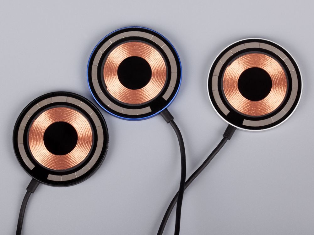 Магнитное зарядное устройство Cooper Rond, 15 Вт, черное арт.17715.30