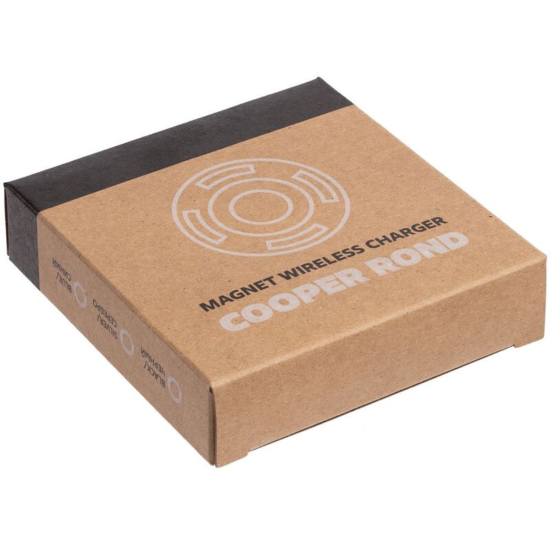 Магнитное зарядное устройство Cooper Rond, 15 Вт, синее арт.17715.40