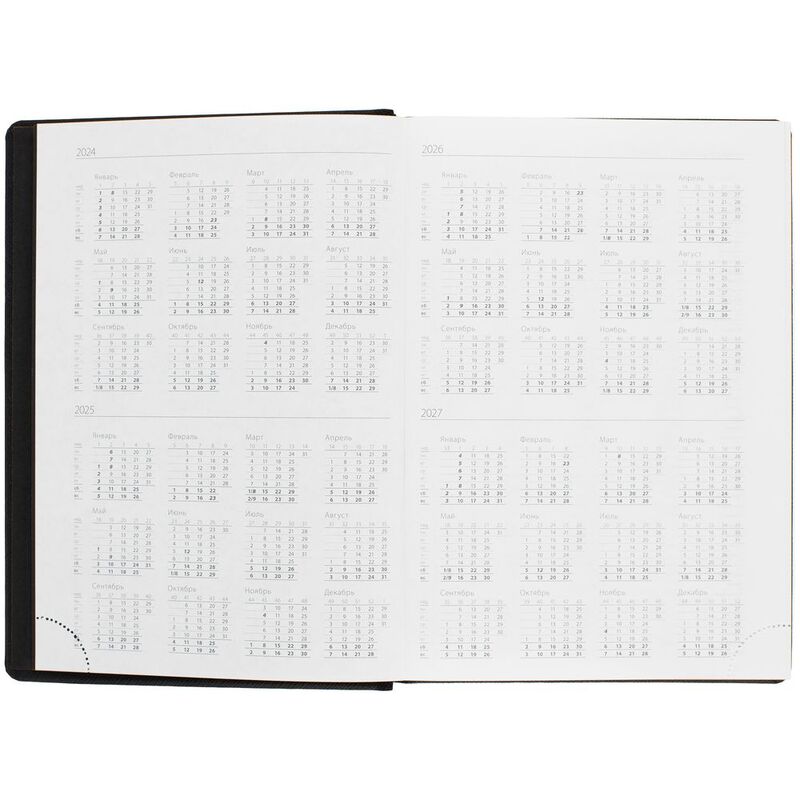 Ежедневник Mobile на заказ, недатированный, черно-оранжевый арт.15885.23