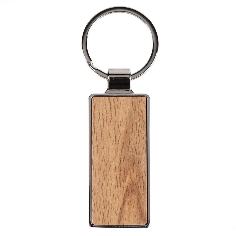 Брелок Wood Rectangle, ver.3 арт.15680