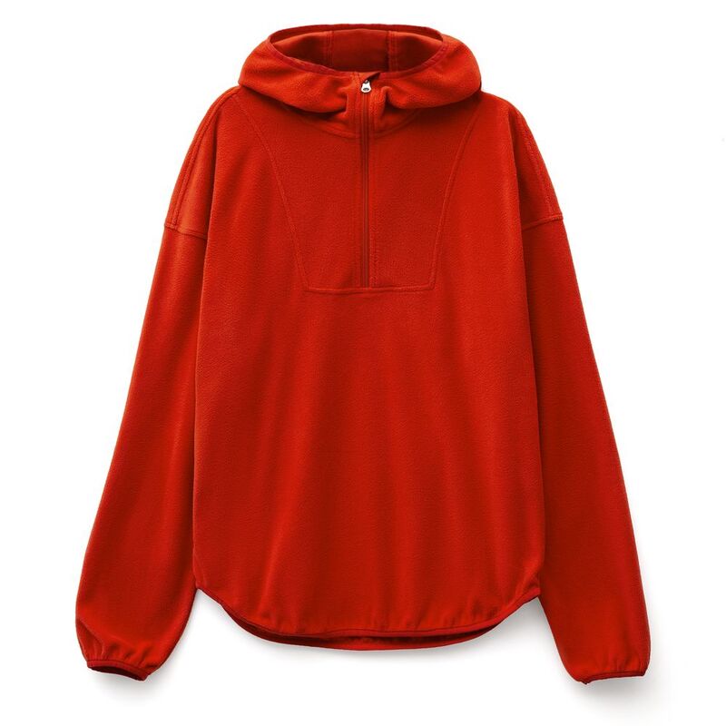 Анорак флисовый унисекс Fliska, красный арт.15671.50