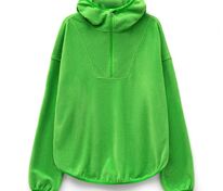 Анорак флисовый унисекс Fliska, зеленое яблоко арт.15671.94