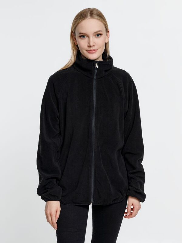 Куртка флисовая унисекс Fliska, черная арт.15672.30