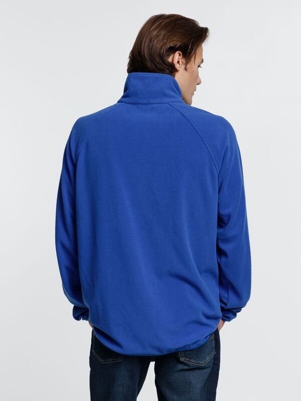 Куртка флисовая унисекс Fliska, ярко-синяя арт.15672.44