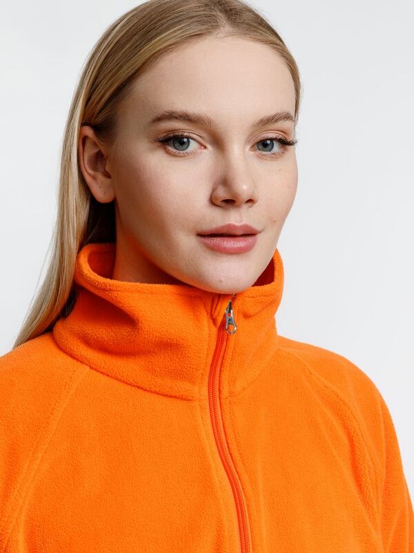 Куртка флисовая унисекс Fliska, оранжевая арт.15672.20