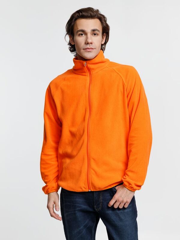 Куртка флисовая унисекс Fliska, оранжевая арт.15672.20