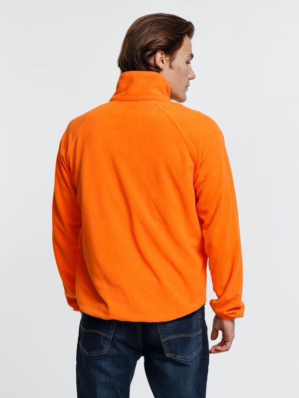 Куртка флисовая унисекс Fliska, оранжевая арт.15672.20