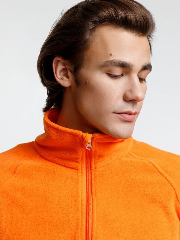 Куртка флисовая унисекс Fliska, оранжевая арт.15672.20