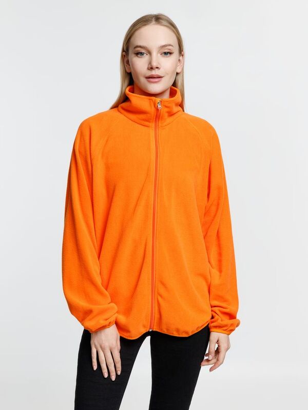 Куртка флисовая унисекс Fliska, оранжевая арт.15672.20