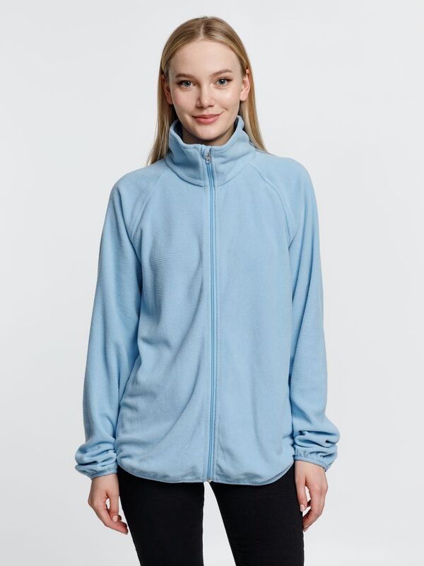 Куртка флисовая унисекс Fliska, голубая арт.15672.14