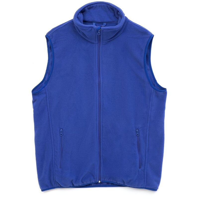 Жилет флисовый унисекс Nesse, синий арт.16773.40