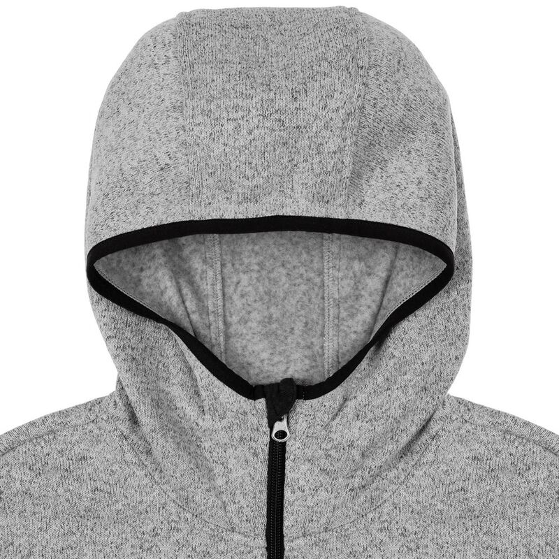 Жилет с капюшоном унисекс Gotland, серый арт.16254.11