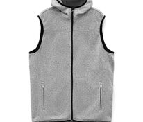 Жилет с капюшоном унисекс Gotland, серый арт.16254.11