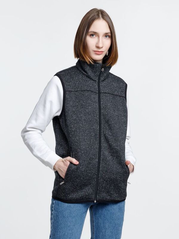 Жилет унисекс Gotland, черный арт.16255.30