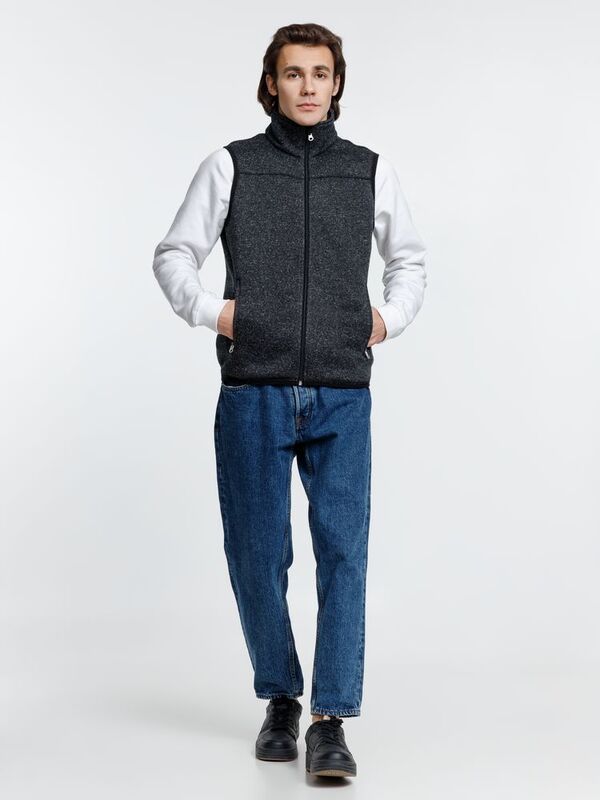 Жилет унисекс Gotland, черный арт.16255.30