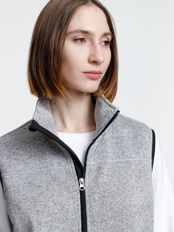 Жилет унисекс Gotland, серый арт.16255.11