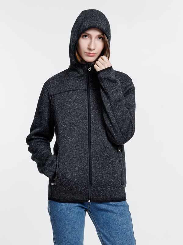 Куртка с капюшоном унисекс Gotland, черная арт.16256.30