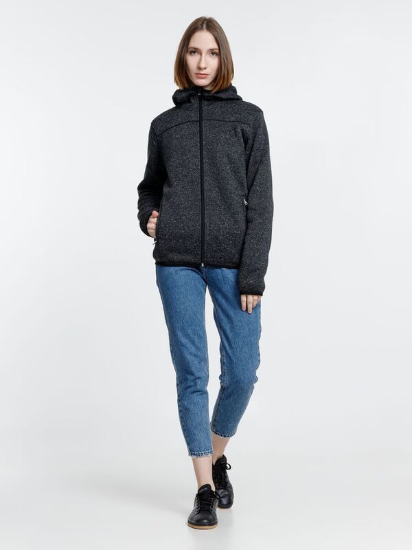 Куртка с капюшоном унисекс Gotland, черная арт.16256.30