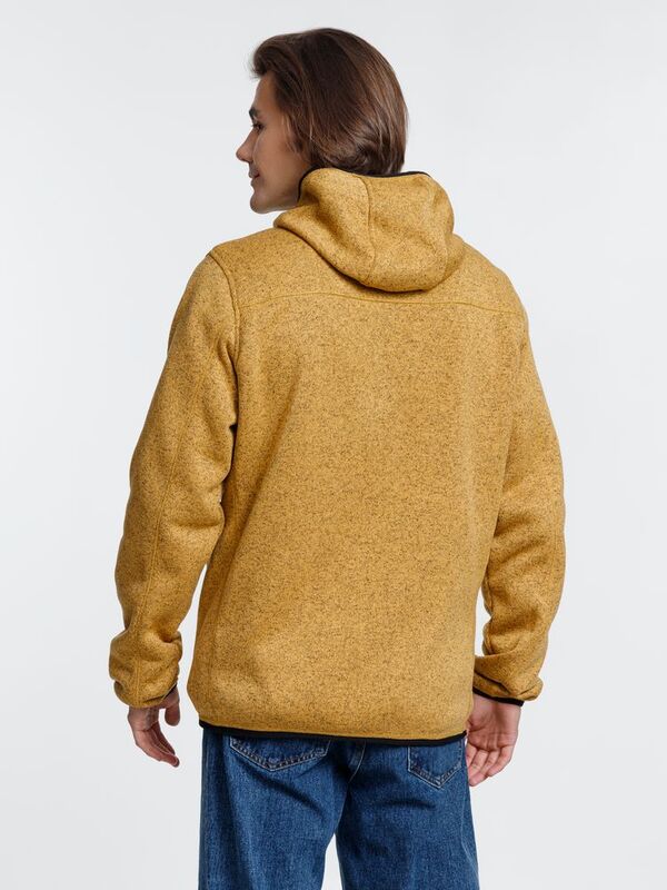 Куртка с капюшоном унисекс Gotland, горчичная арт.16256.81