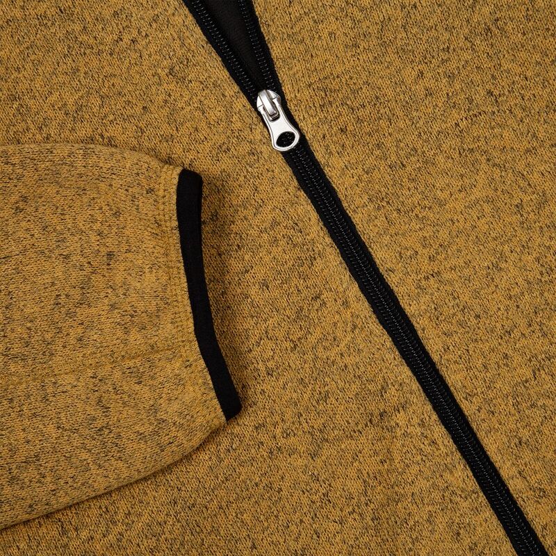 Куртка с капюшоном унисекс Gotland, горчичная арт.16256.81