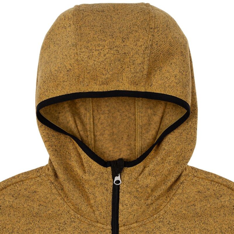 Куртка с капюшоном унисекс Gotland, горчичная арт.16256.81