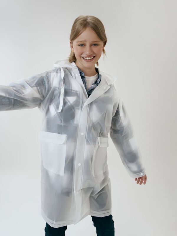 Дождевик детский RainDrop Kids, белый арт.26754.60