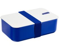 Ланчбокс Lunch Hour, белый с синим арт.17719.40