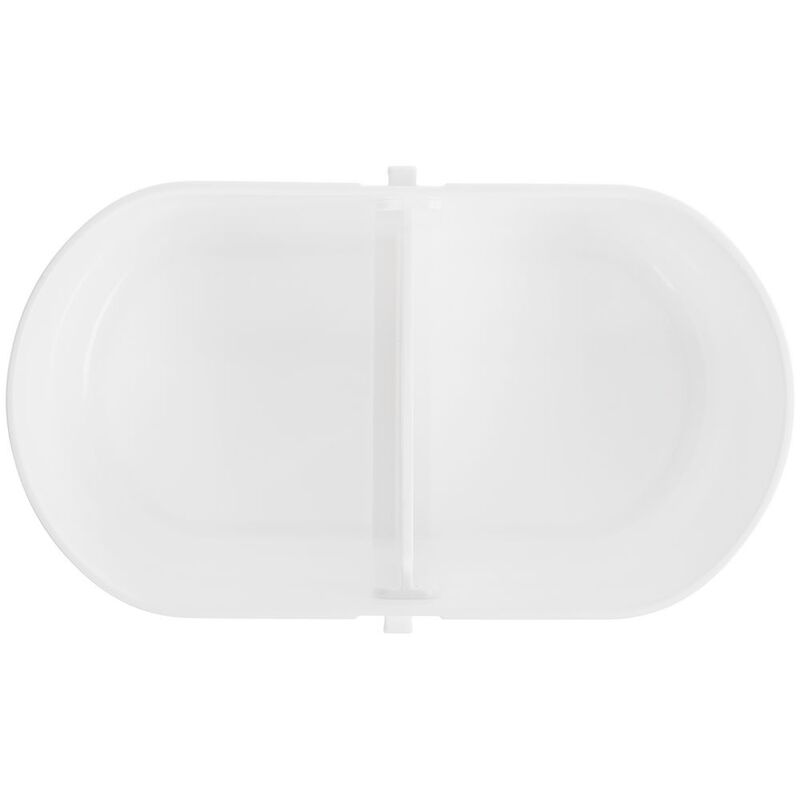 Ланчбокс Lunch Break, белый с черным арт.17720.63