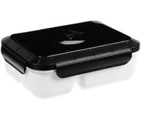 Ланчбокс Cibus с аккумулятором холода, белый с черным арт.17721.63